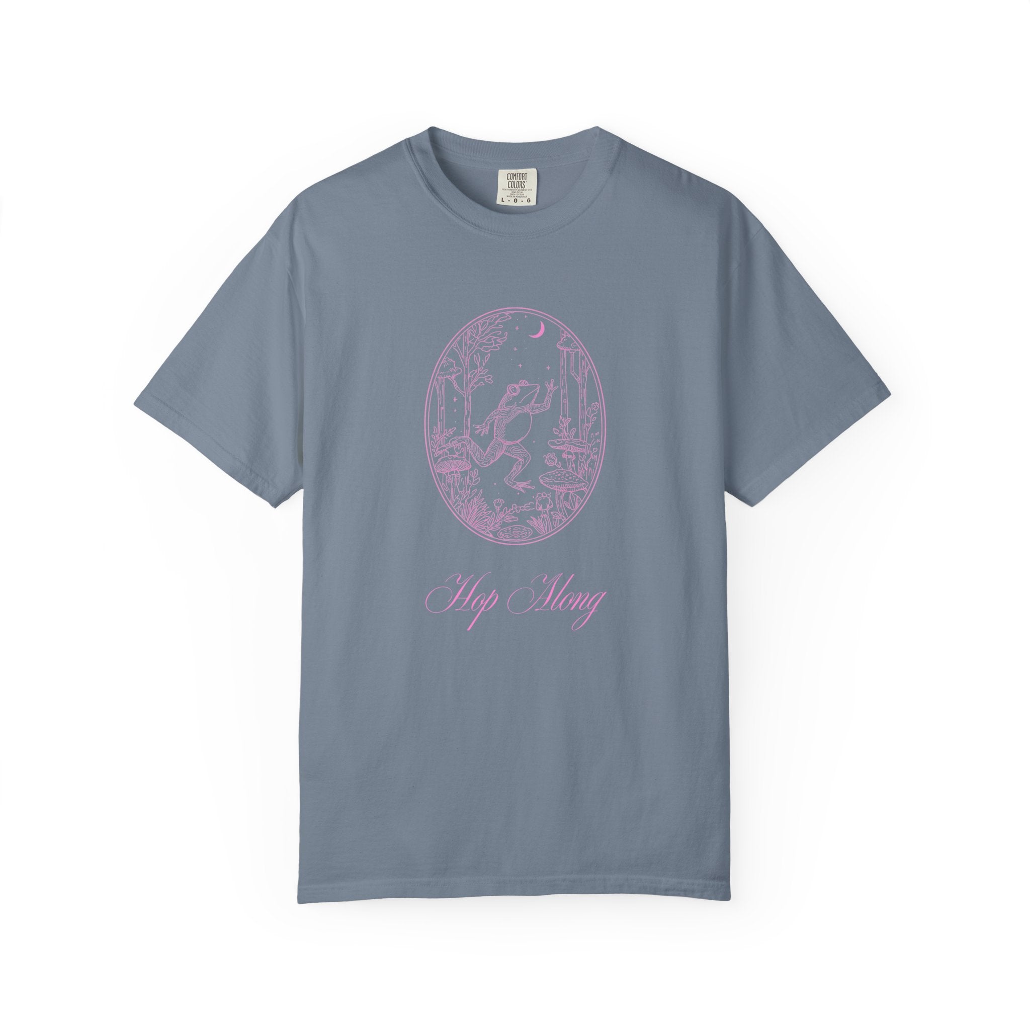 Vintage Floral Oval 'Stay Wavy' T-Shirt