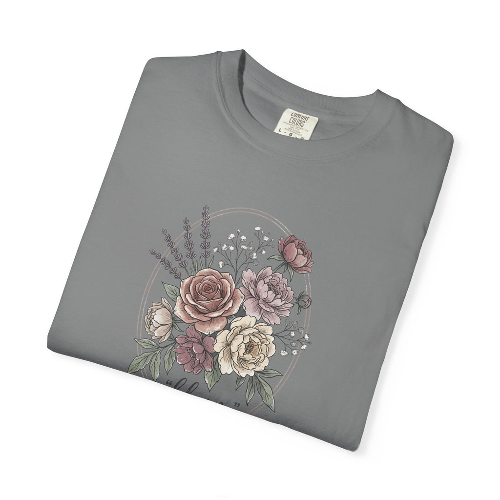 Bloom Floral T-Shirt — Vintage Rose Bouquet Tee