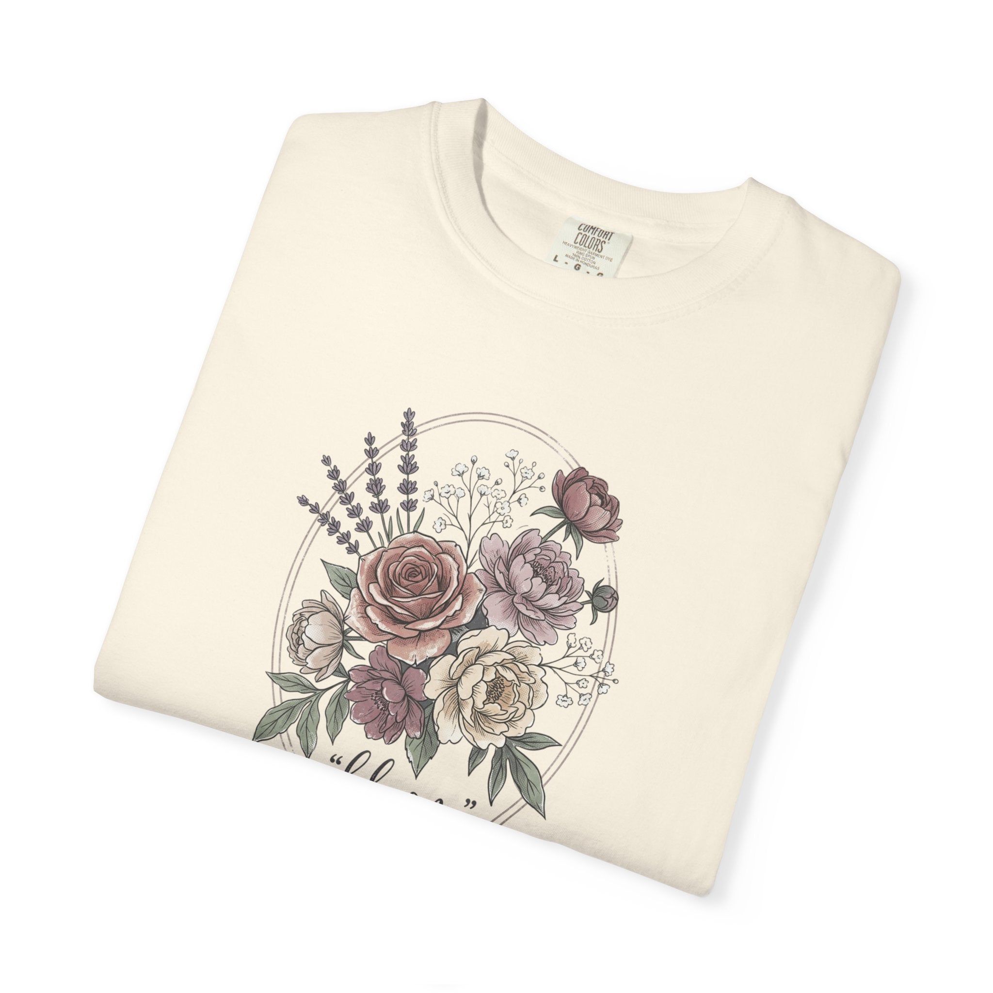 Bloom Floral T-Shirt — Vintage Rose Bouquet Tee