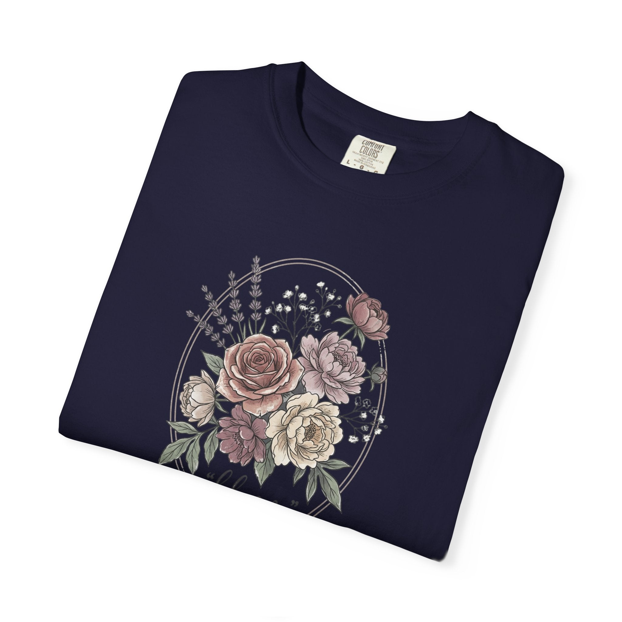 Bloom Floral T-Shirt — Vintage Rose Bouquet Tee
