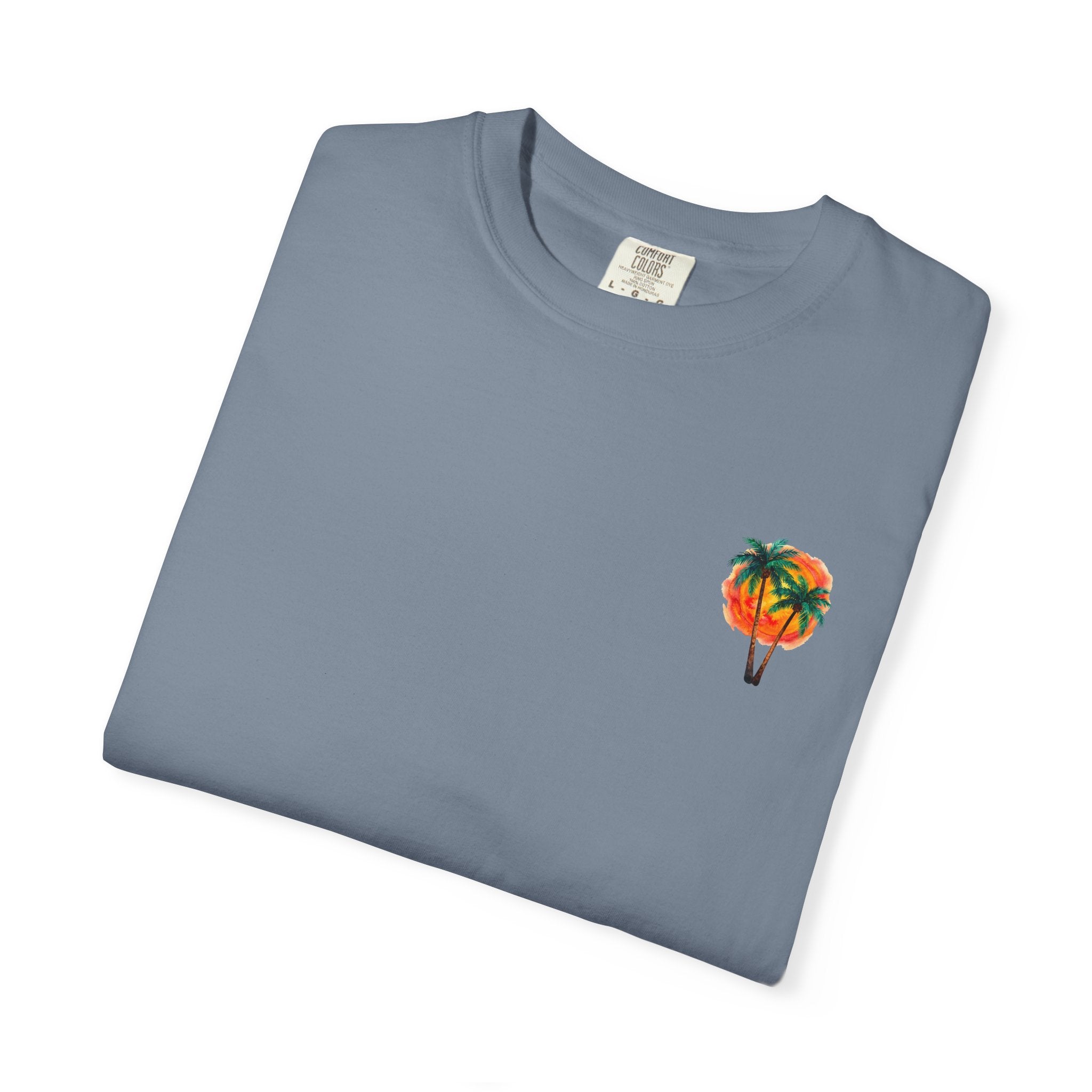 Hello Summer T-Shirt — Vintage Surf Palm Tree Beach Tee