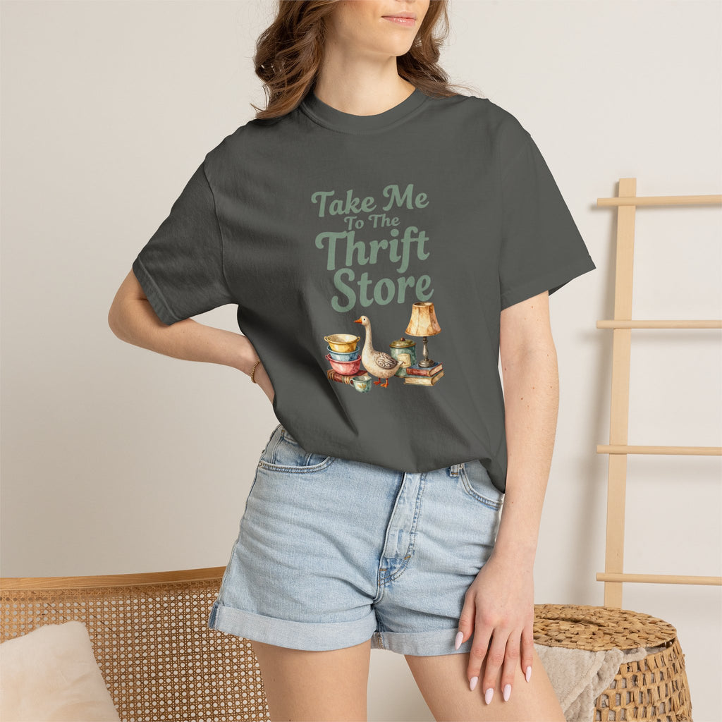 Take Me to the Thrift Store T-Shirt — Vintage Thrifting Graphic Tee