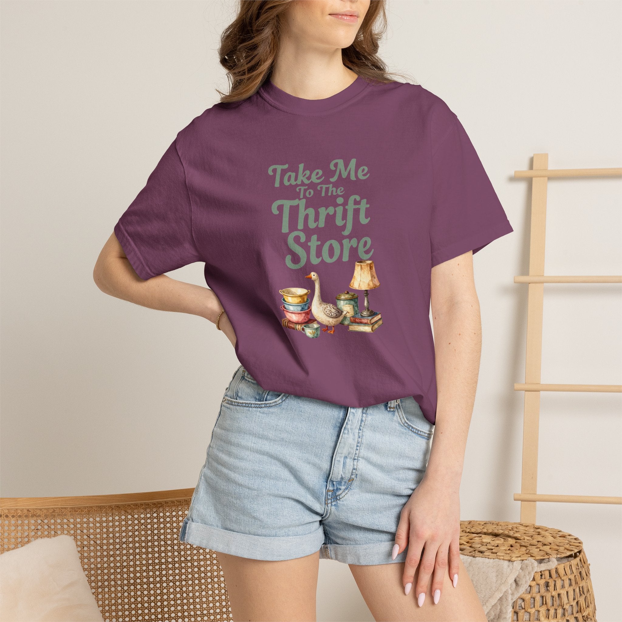 Take Me to the Thrift Store T-Shirt — Vintage Thrifting Graphic Tee