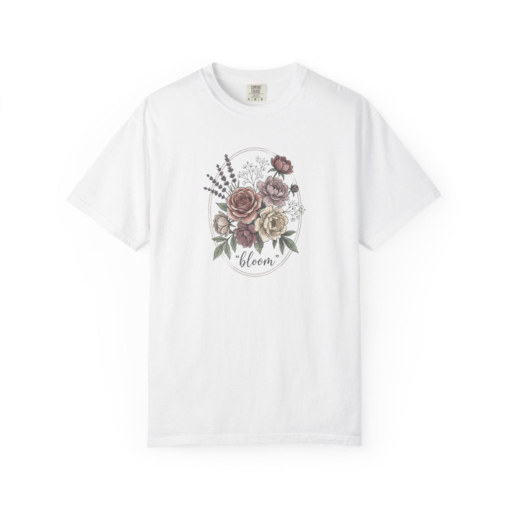 Bloom Floral T-Shirt — Vintage Rose Bouquet Tee