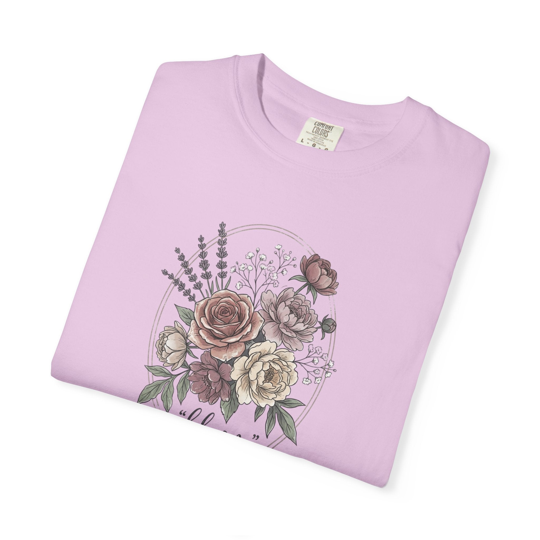 Bloom Floral T-Shirt — Vintage Rose Bouquet Tee
