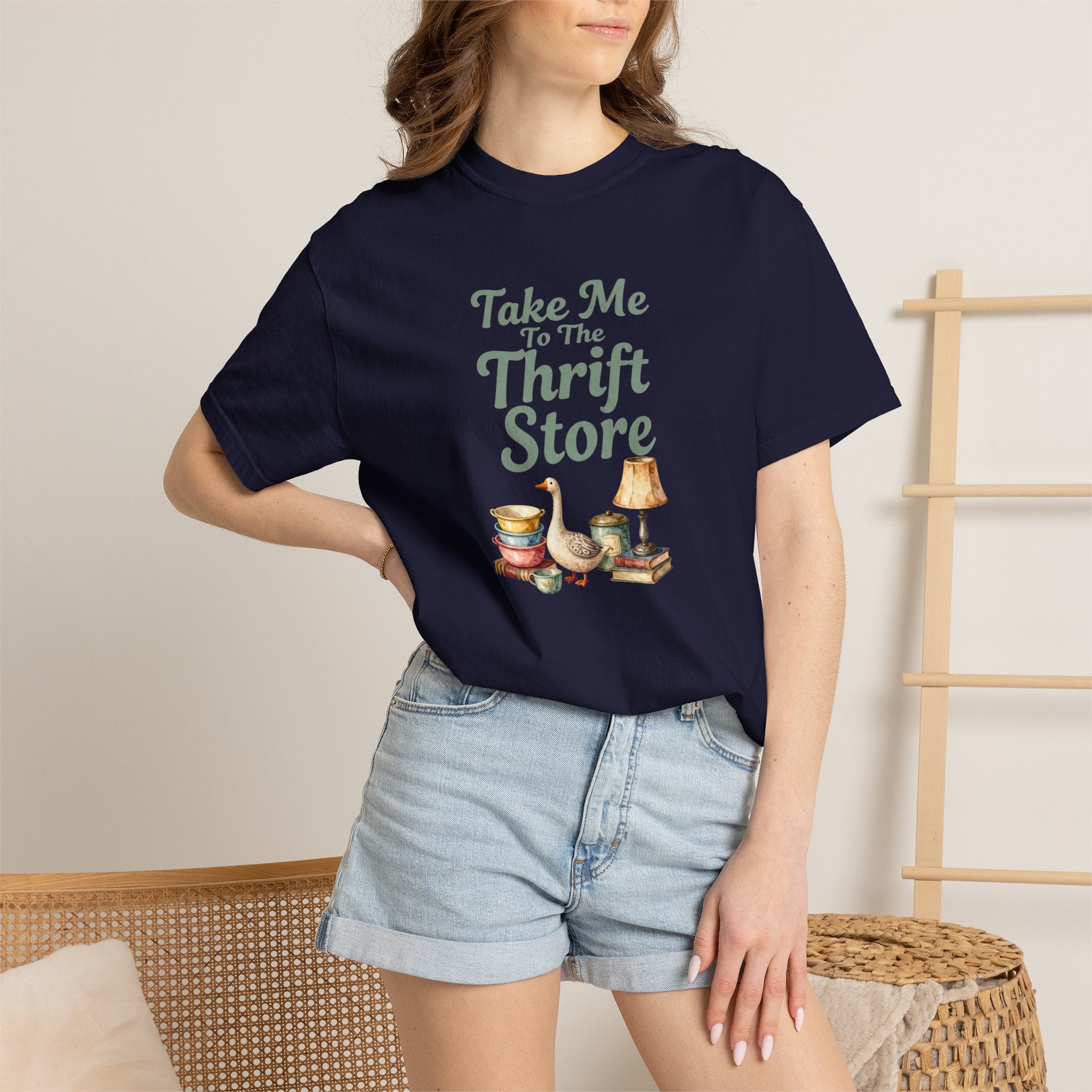 Take Me to the Thrift Store T-Shirt — Vintage Thrifting Graphic Tee