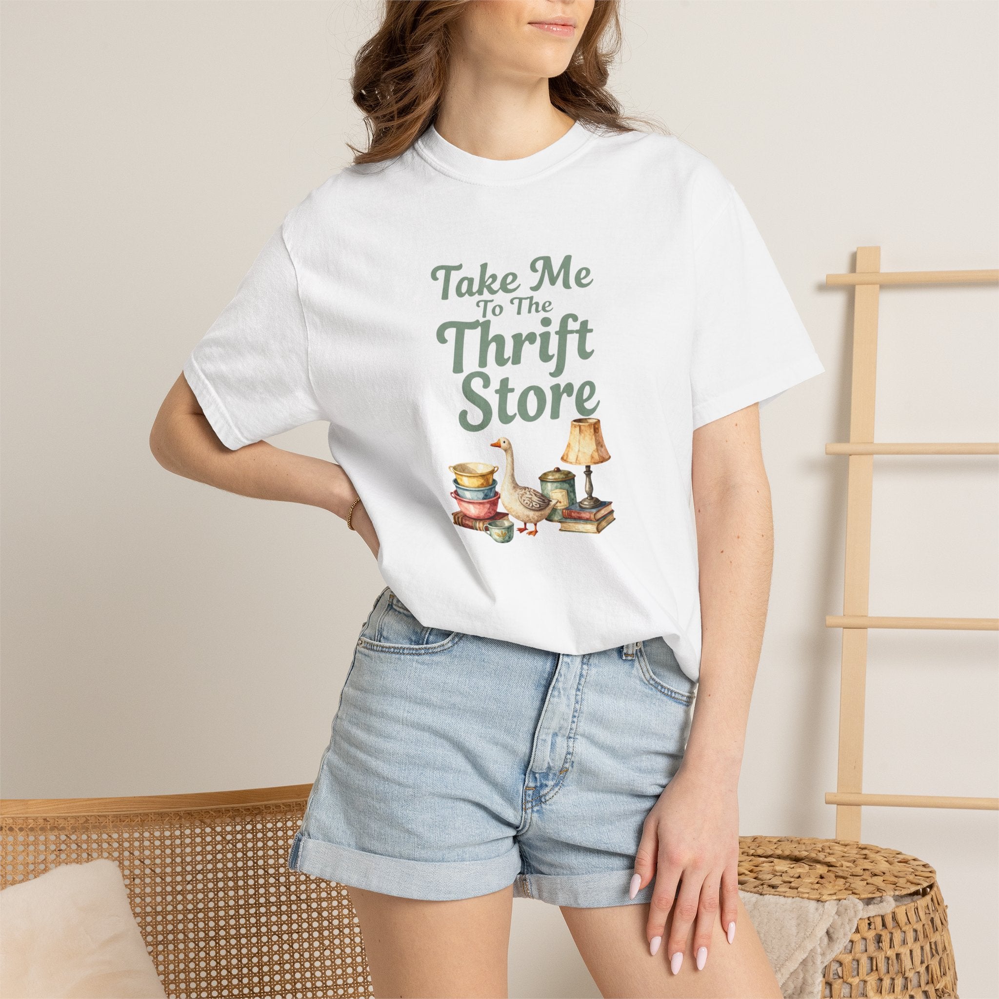Take Me to the Thrift Store T-Shirt — Vintage Thrifting Graphic Tee