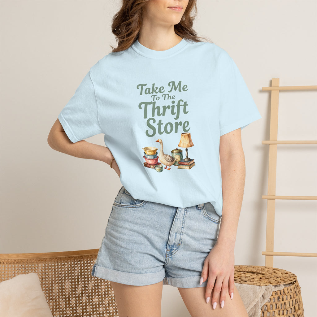 Take Me to the Thrift Store T-Shirt — Vintage Thrifting Graphic Tee