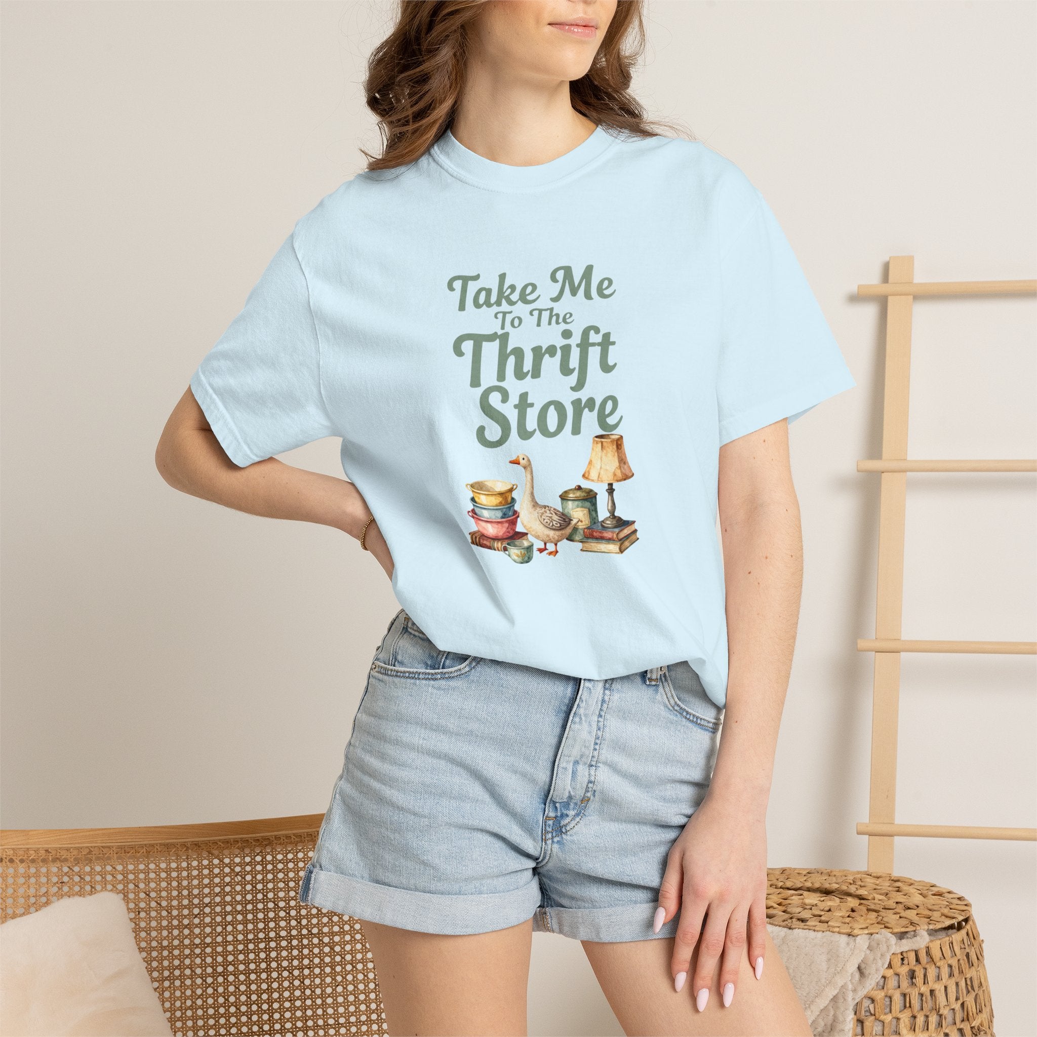 Take Me to the Thrift Store T-Shirt — Vintage Thrifting Graphic Tee