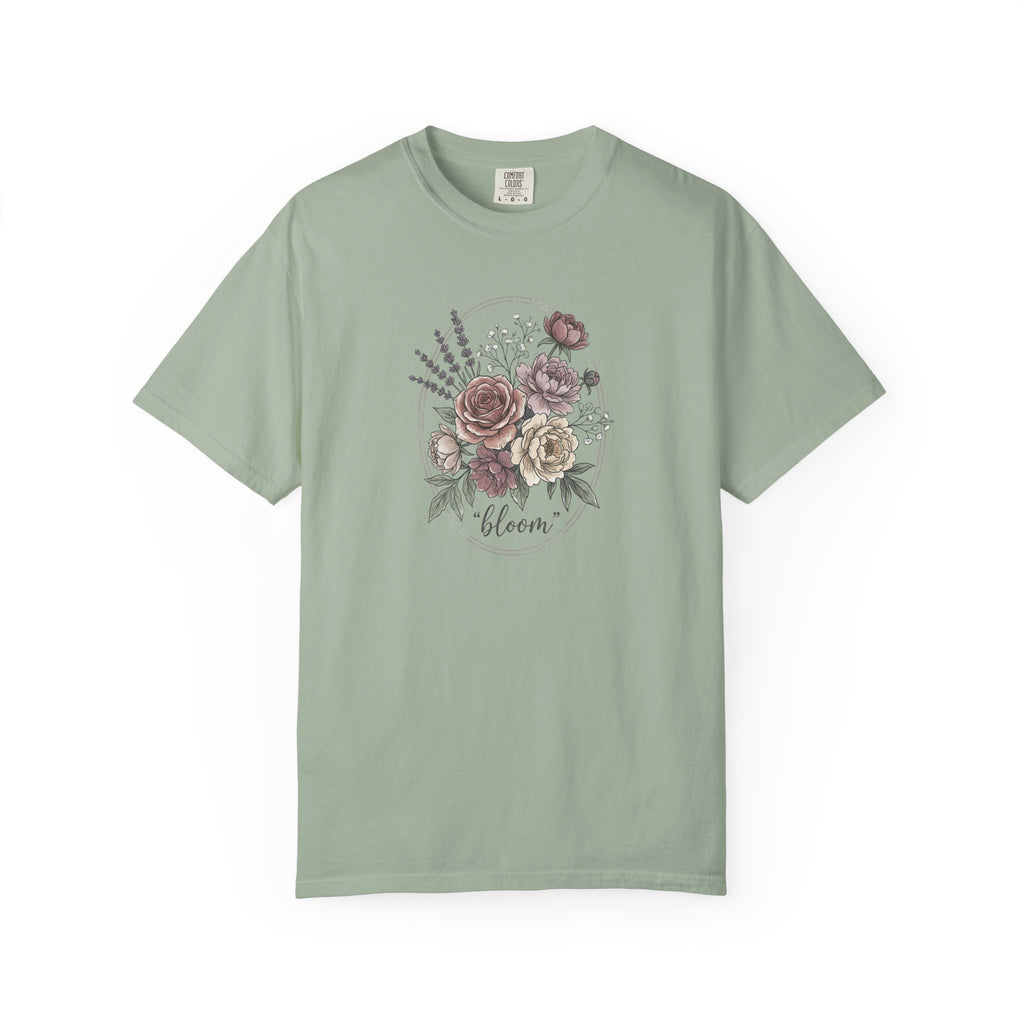Bloom Floral T-Shirt — Vintage Rose Bouquet Tee