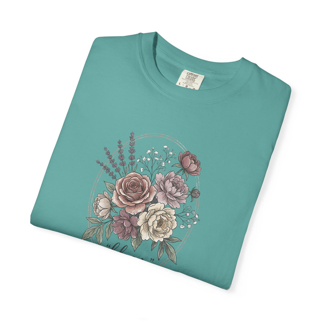 Bloom Floral T-Shirt — Vintage Rose Bouquet Tee