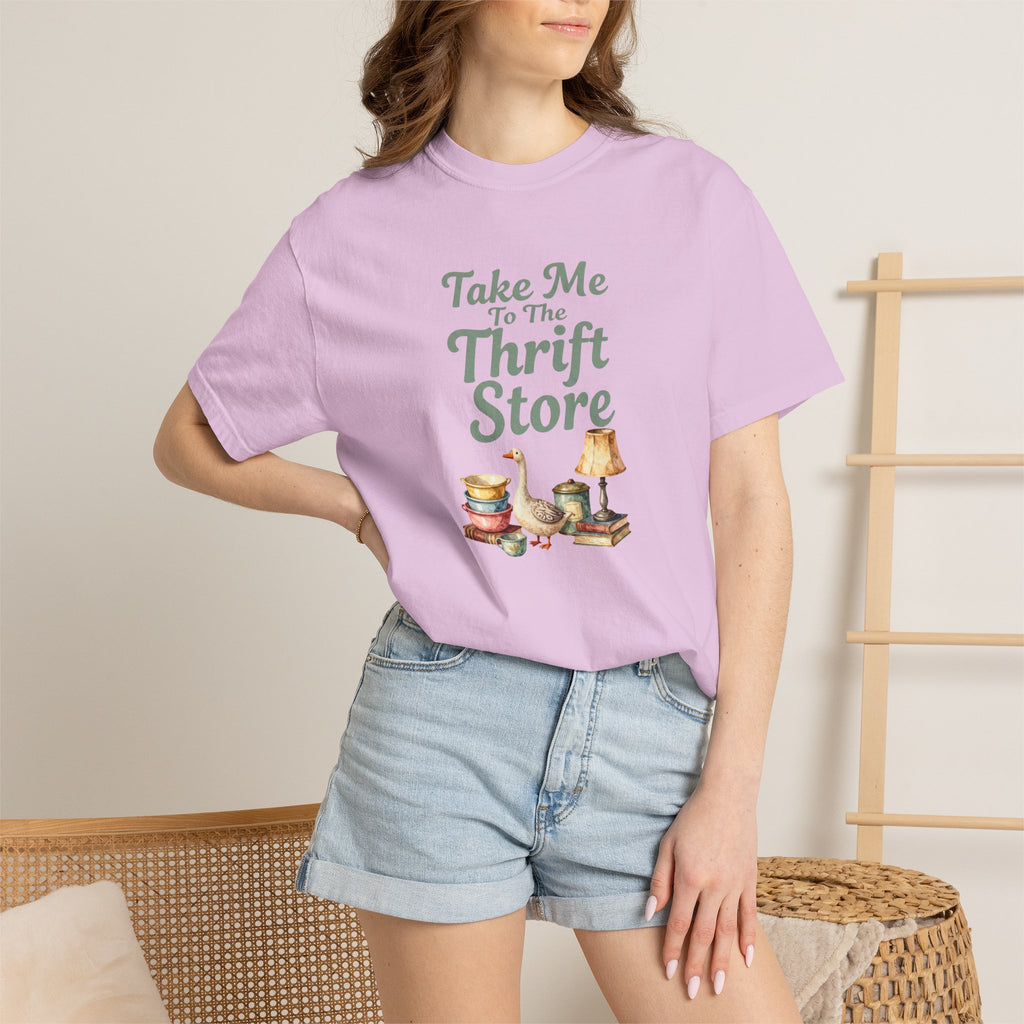Take Me to the Thrift Store T-Shirt — Vintage Thrifting Graphic Tee