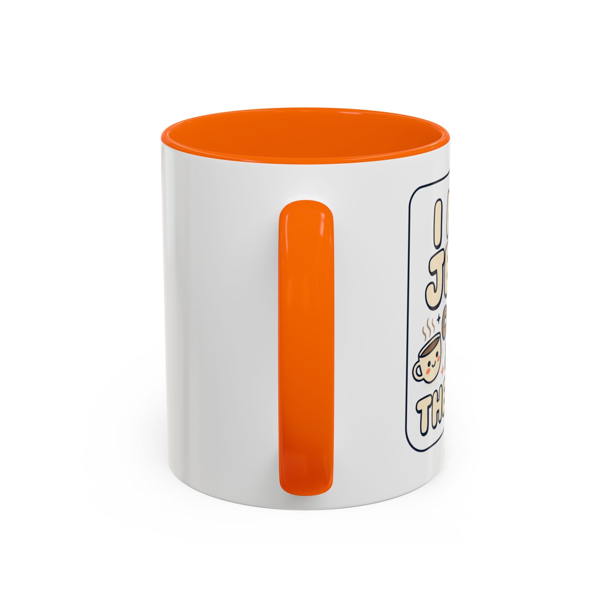 I Need Jesus, Coffee & My Therapist Accent Coffee Mug — Funny Christian Gift