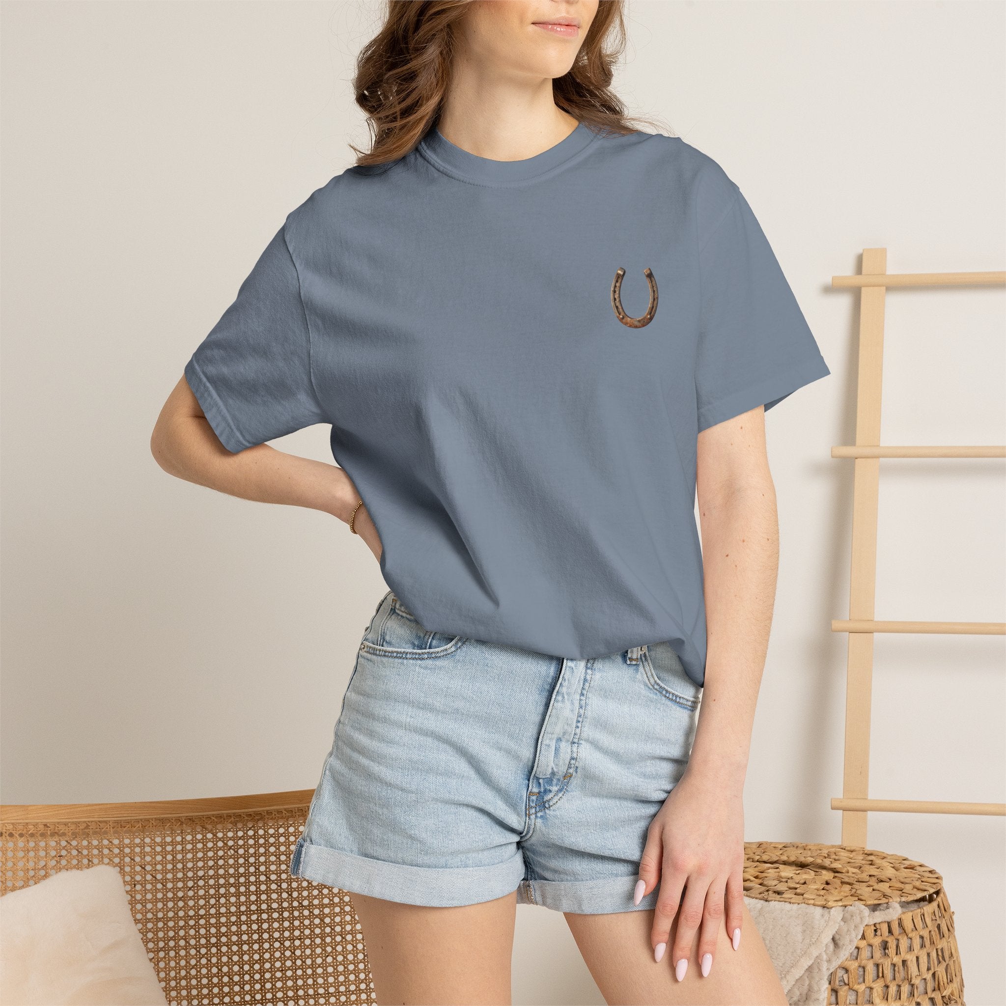 Cowboy Rodeo T-Shirt — 'Ride 'Em Cowboy' Vintage Western Graphic Tee