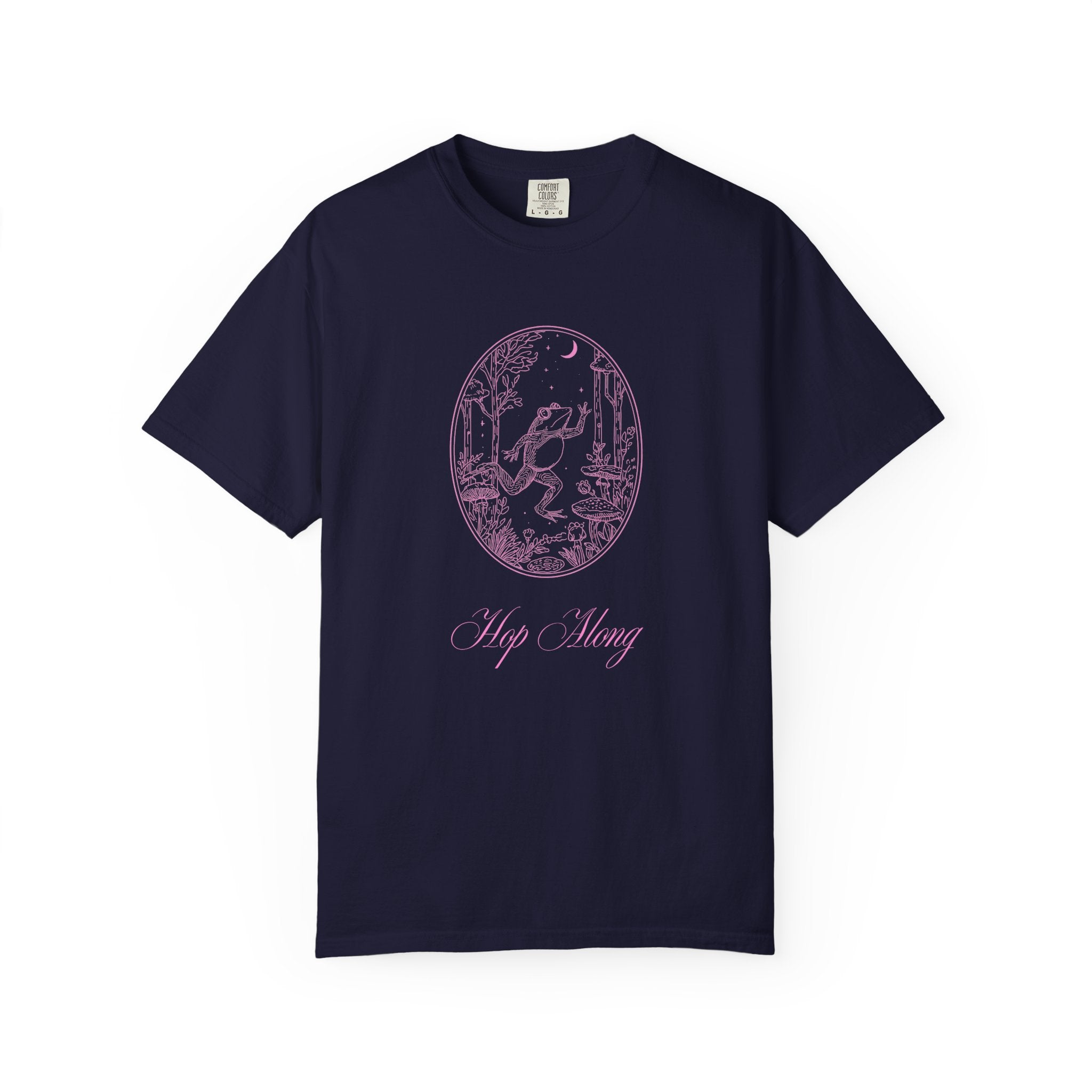Vintage Floral Oval 'Stay Wavy' T-Shirt