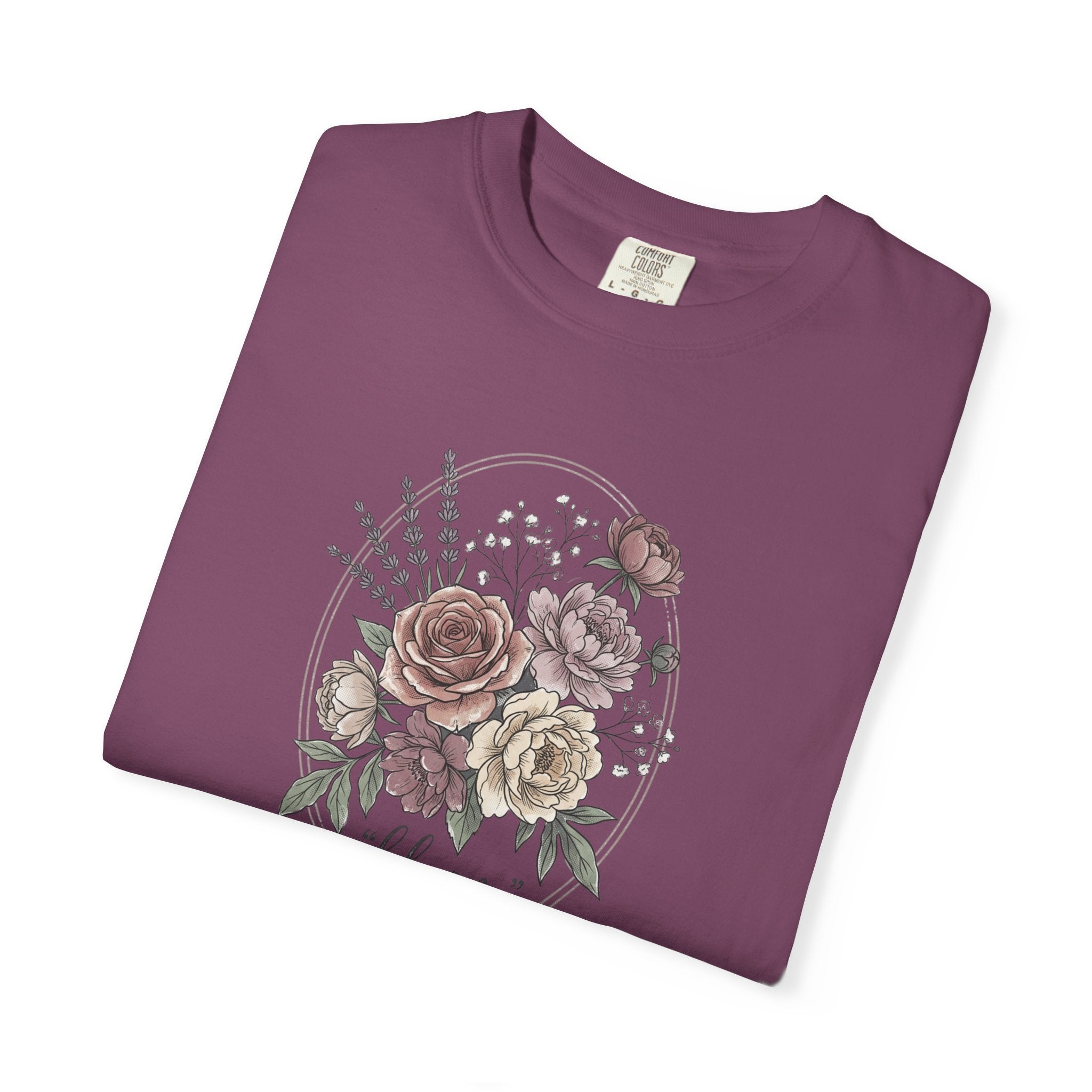 Bloom Floral T-Shirt — Vintage Rose Bouquet Tee