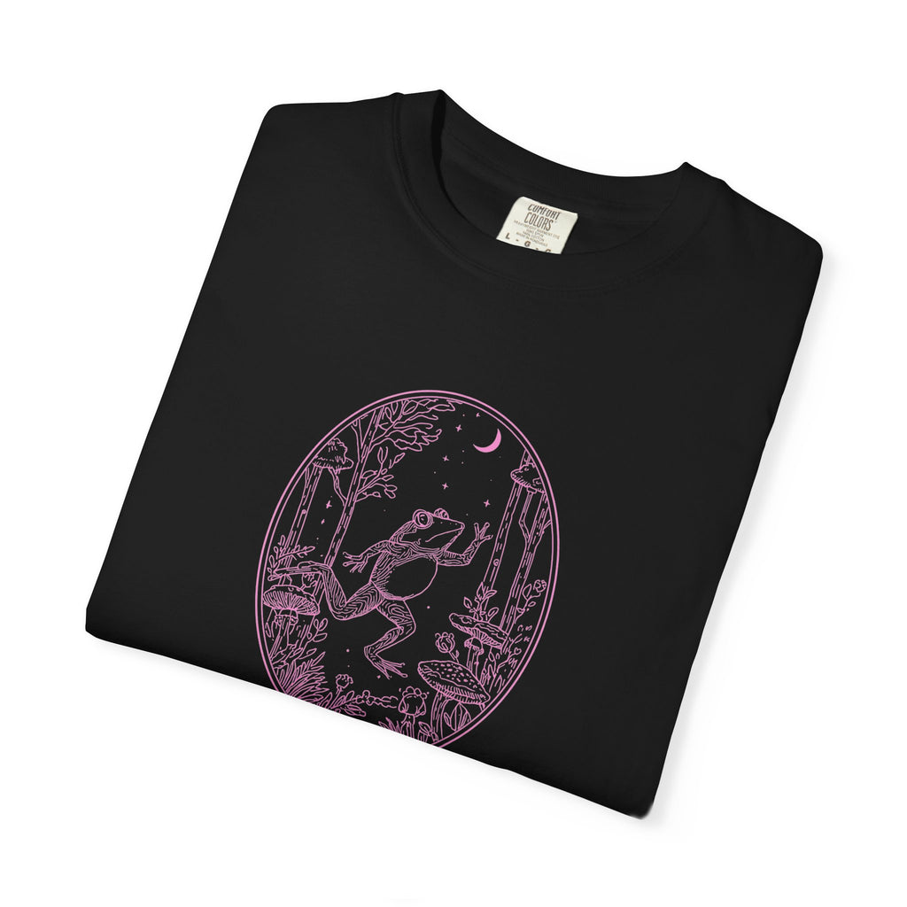 Vintage Floral Oval 'Stay Wavy' T-Shirt