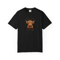 Highland Cow T-Shirt — "Just a Little Highland with a Big Heart" Cute Cow Graphic Tee