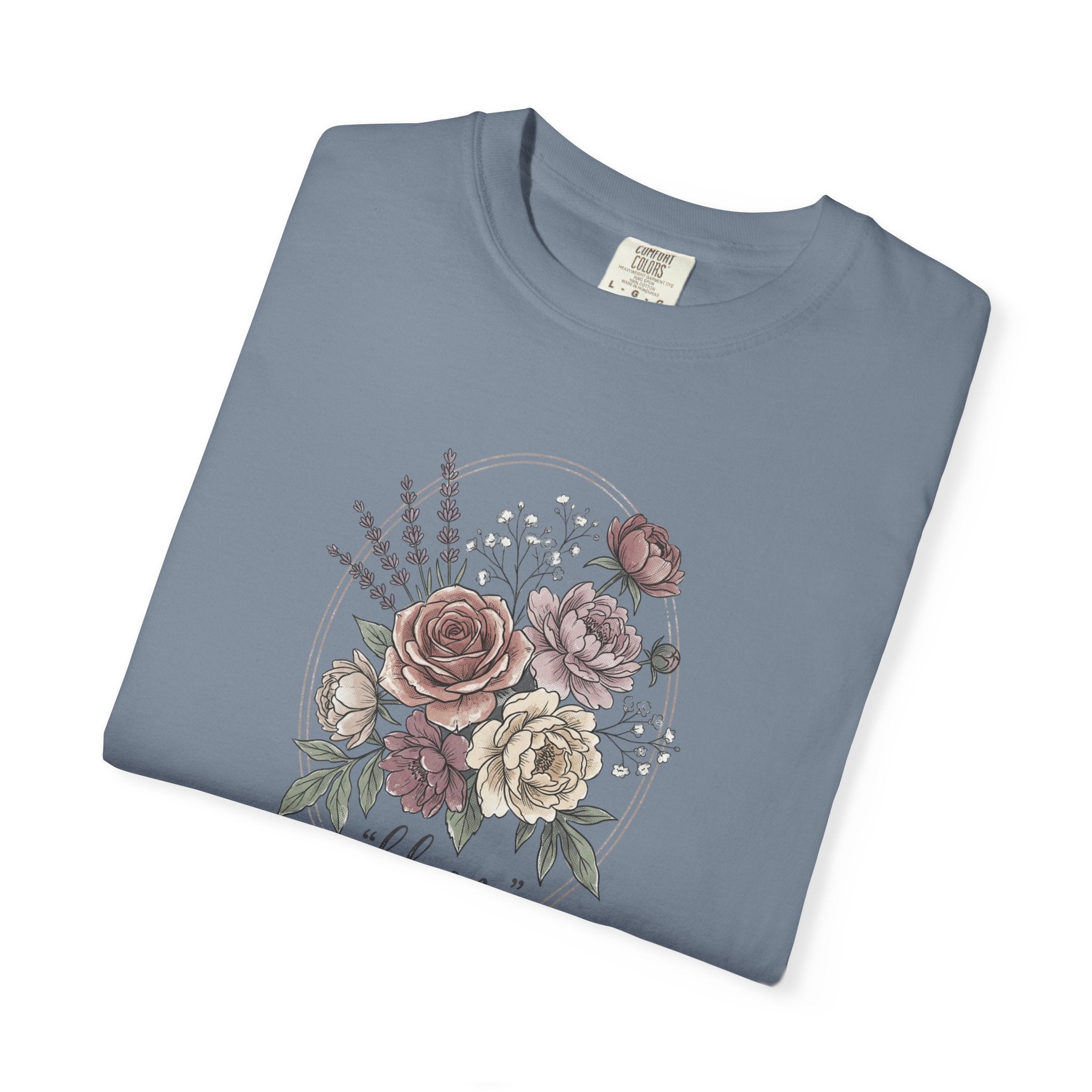 Bloom Floral T-Shirt — Vintage Rose Bouquet Tee