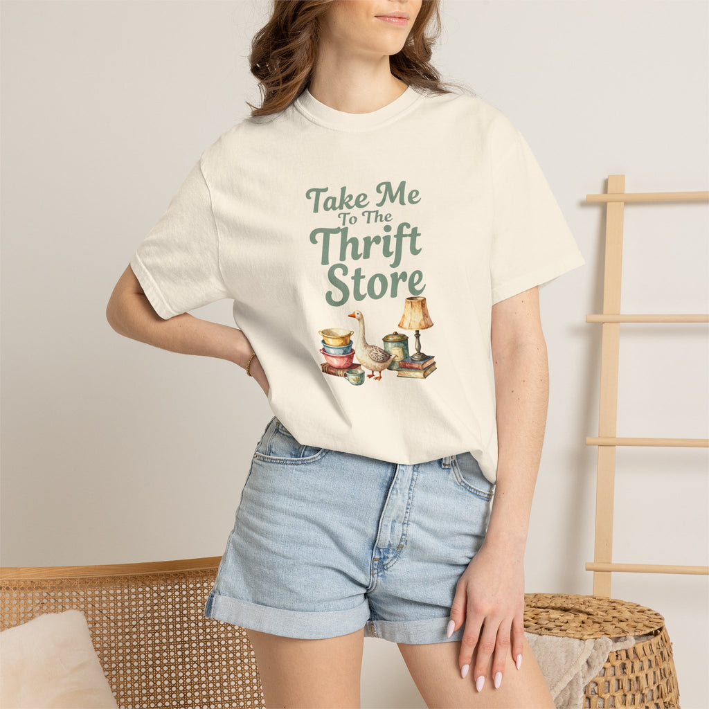 Take Me to the Thrift Store T-Shirt — Vintage Thrifting Graphic Tee