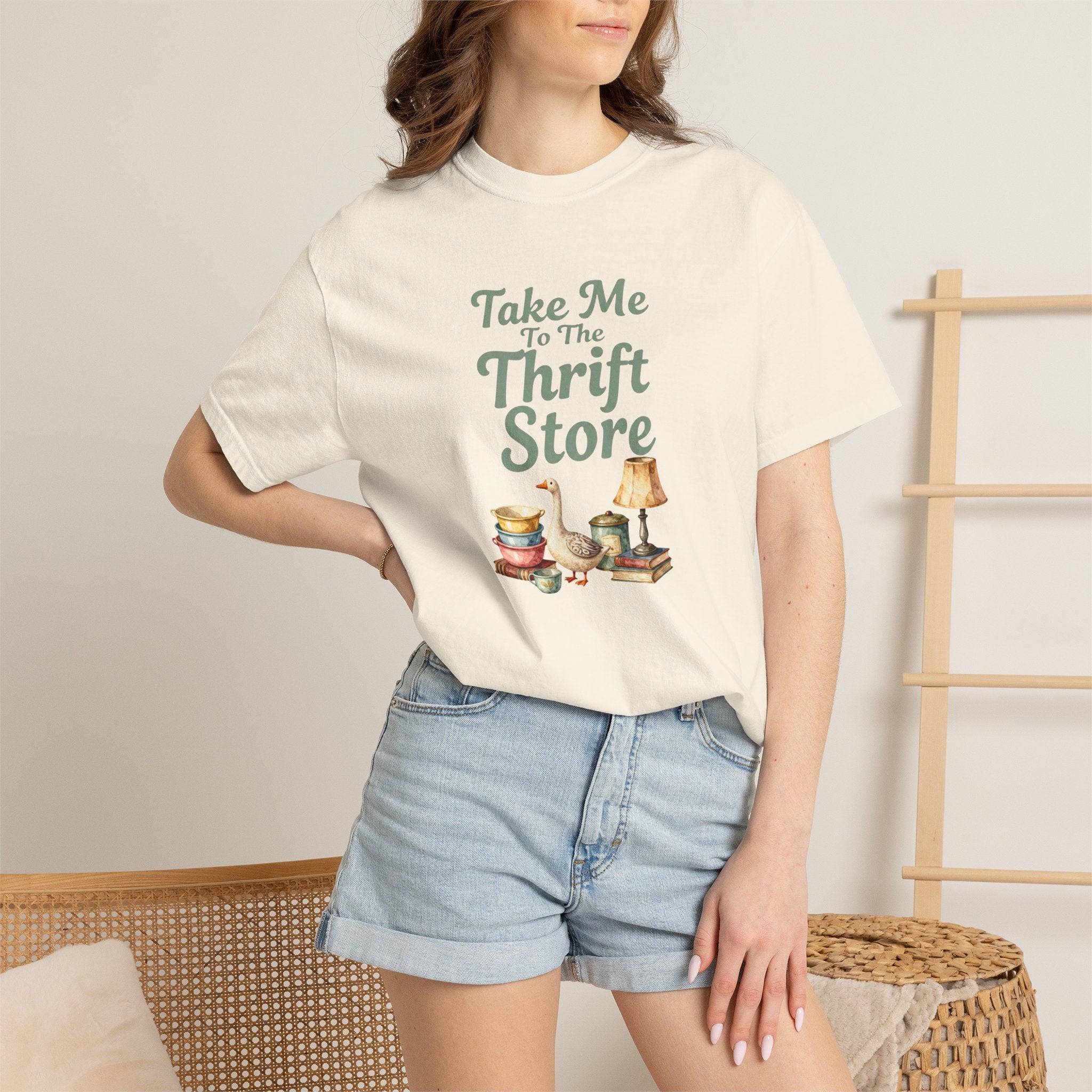 Take Me to the Thrift Store T-Shirt — Vintage Thrifting Graphic Tee