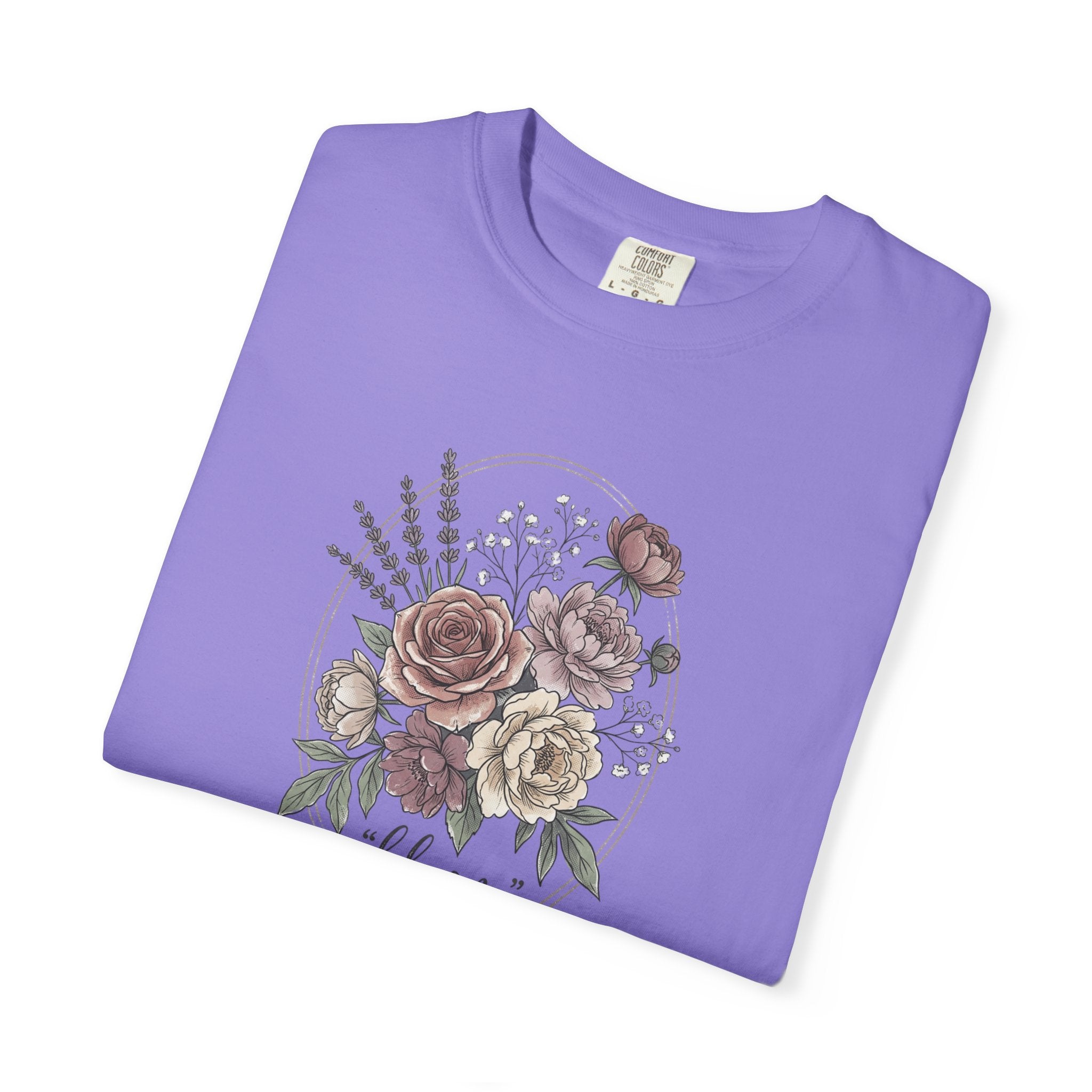 Bloom Floral T-Shirt — Vintage Rose Bouquet Tee