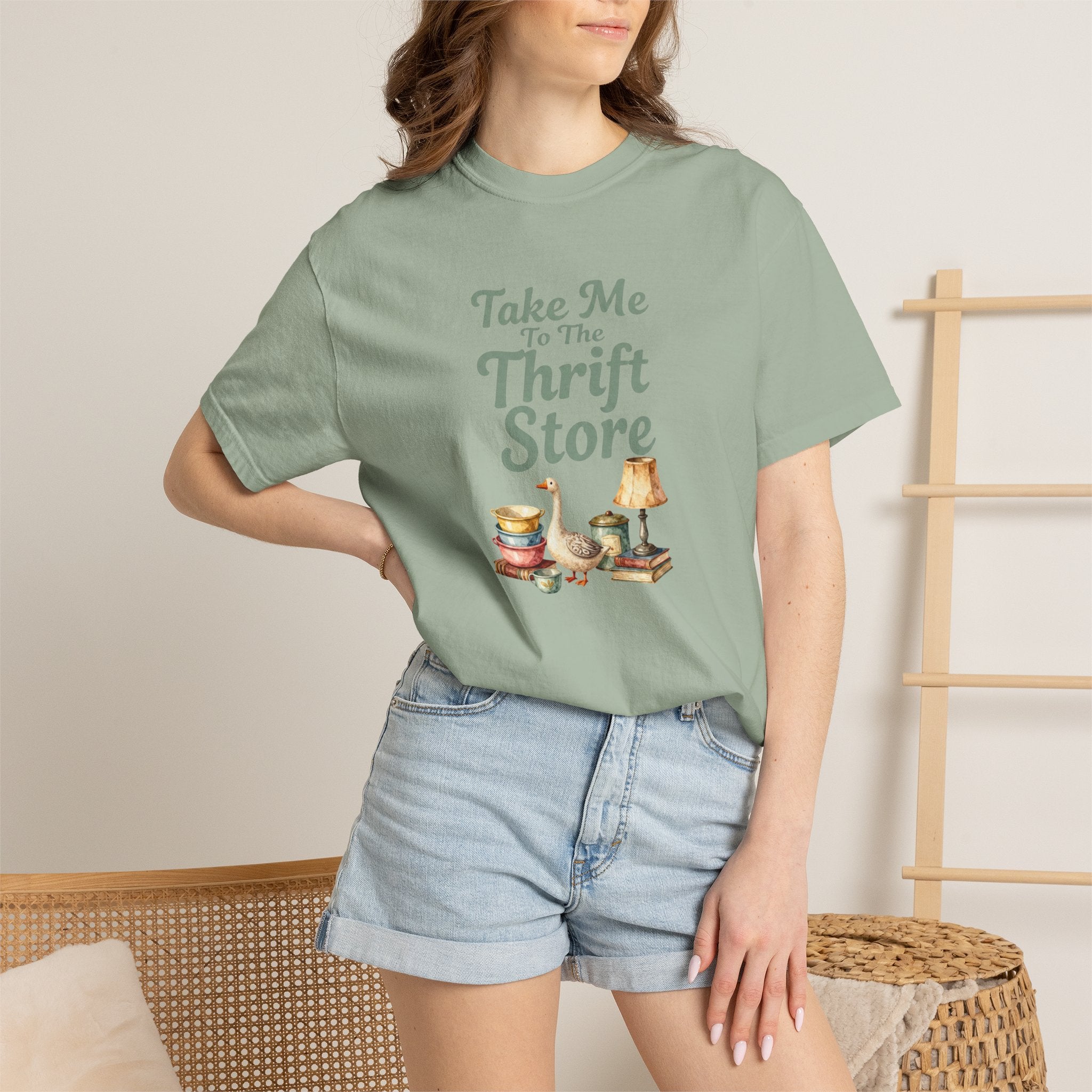 Take Me to the Thrift Store T-Shirt — Vintage Thrifting Graphic Tee