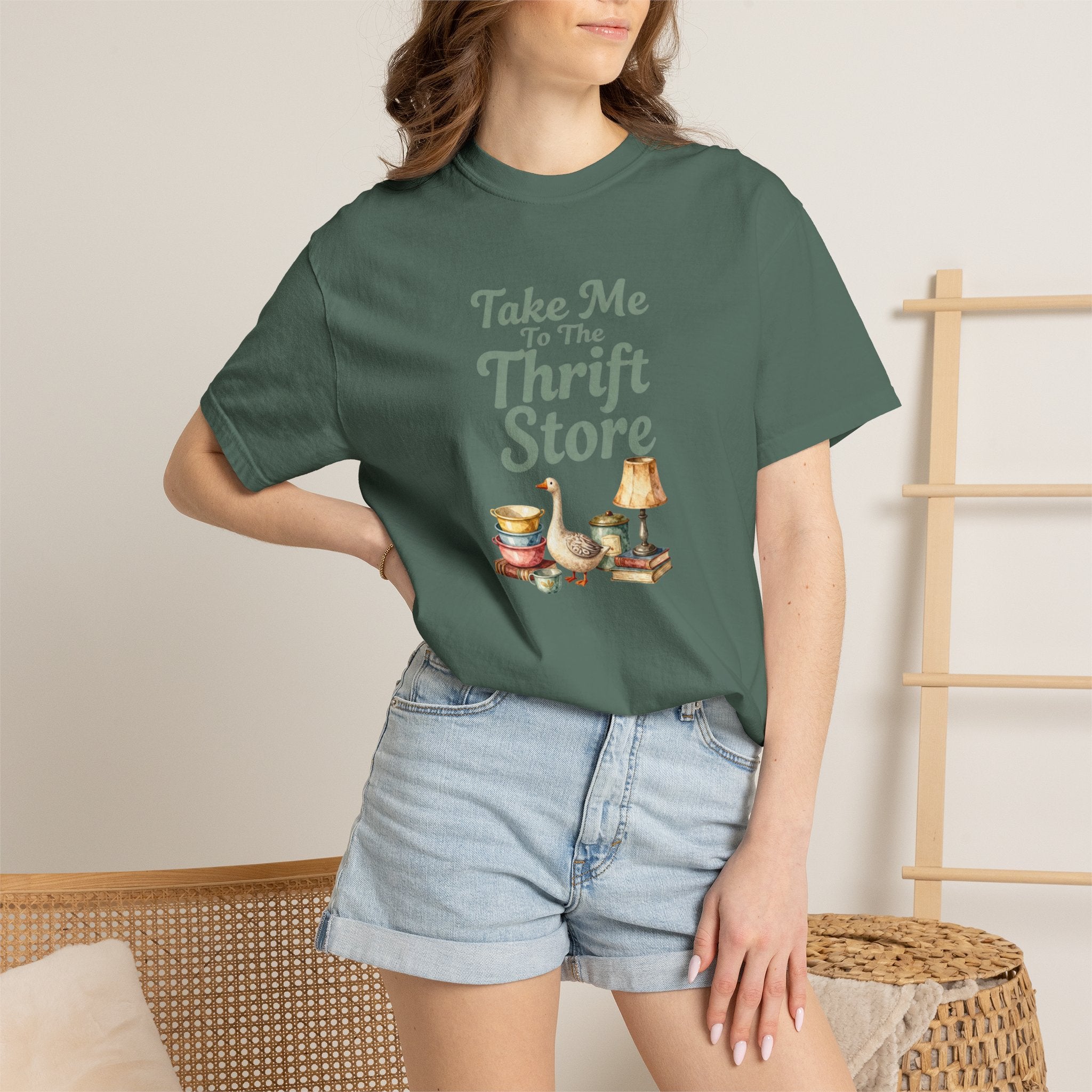 Take Me to the Thrift Store T-Shirt — Vintage Thrifting Graphic Tee
