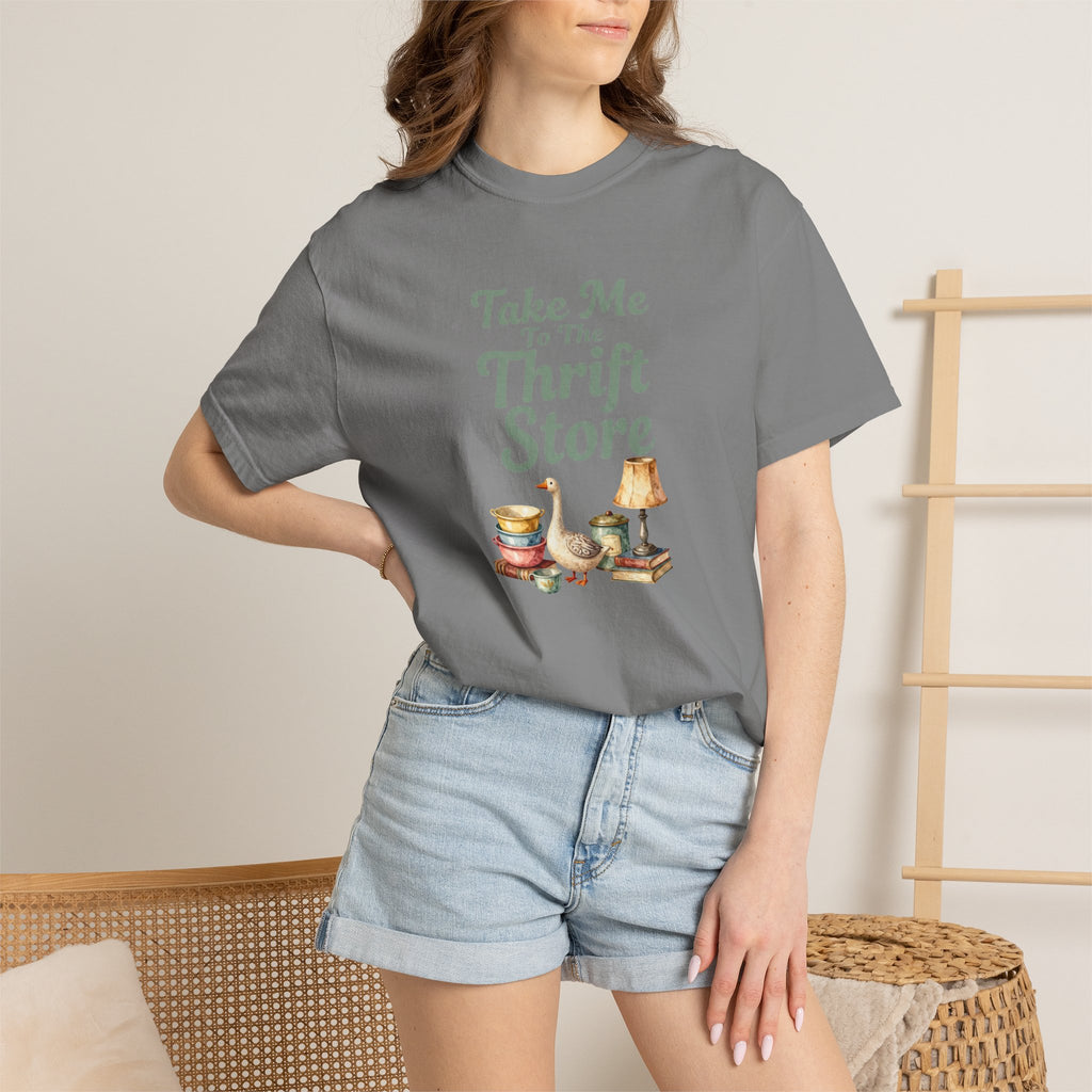 Take Me to the Thrift Store T-Shirt — Vintage Thrifting Graphic Tee