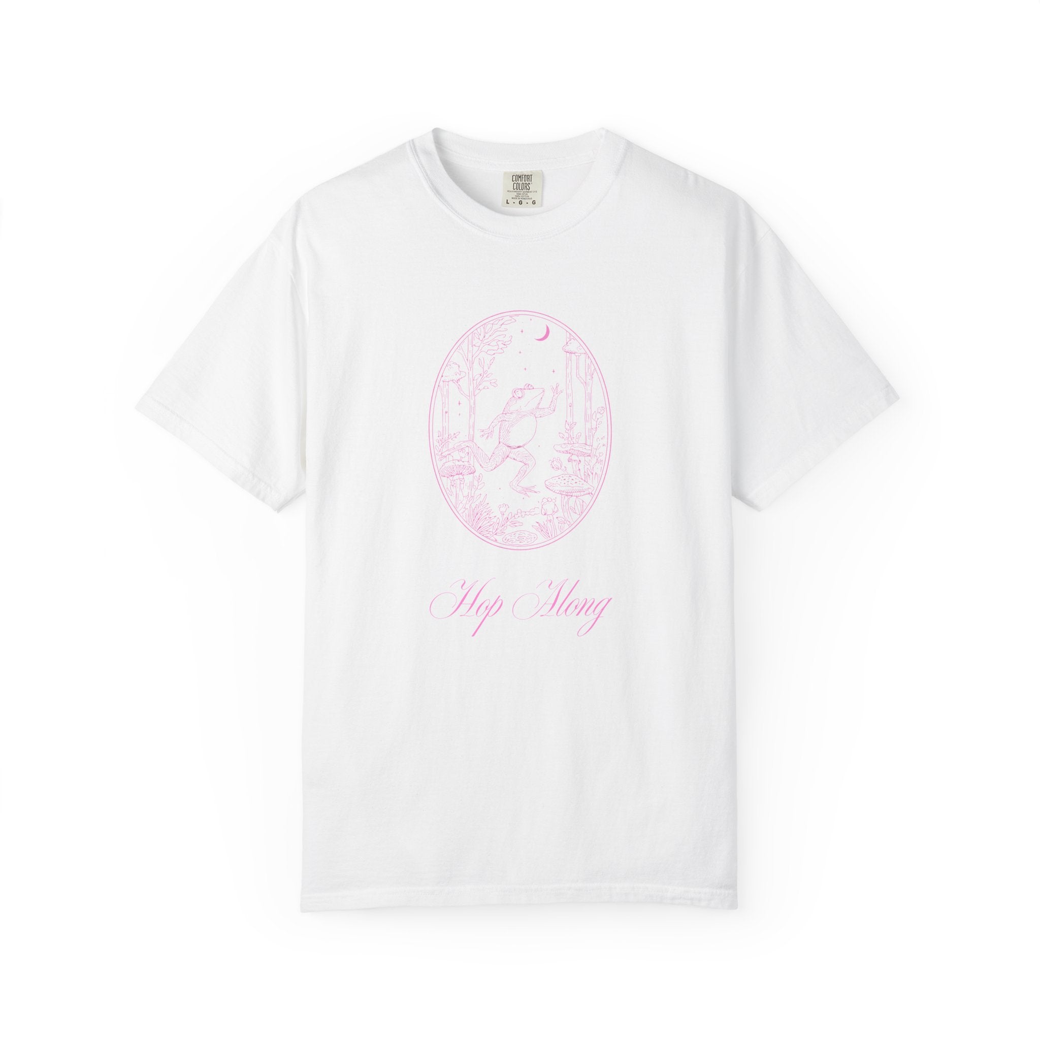 Vintage Floral Oval 'Stay Wavy' T-Shirt