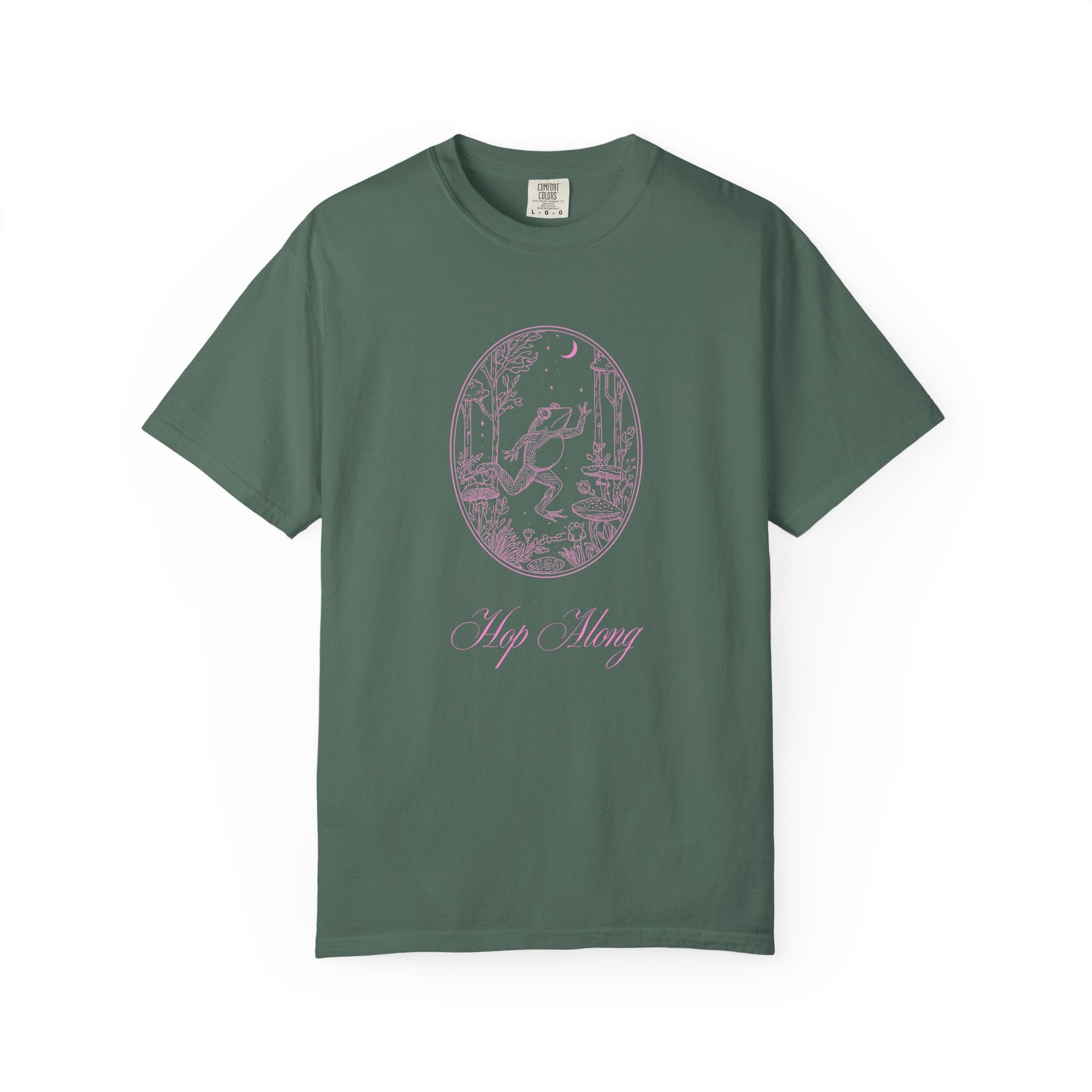 Vintage Floral Oval 'Stay Wavy' T-Shirt