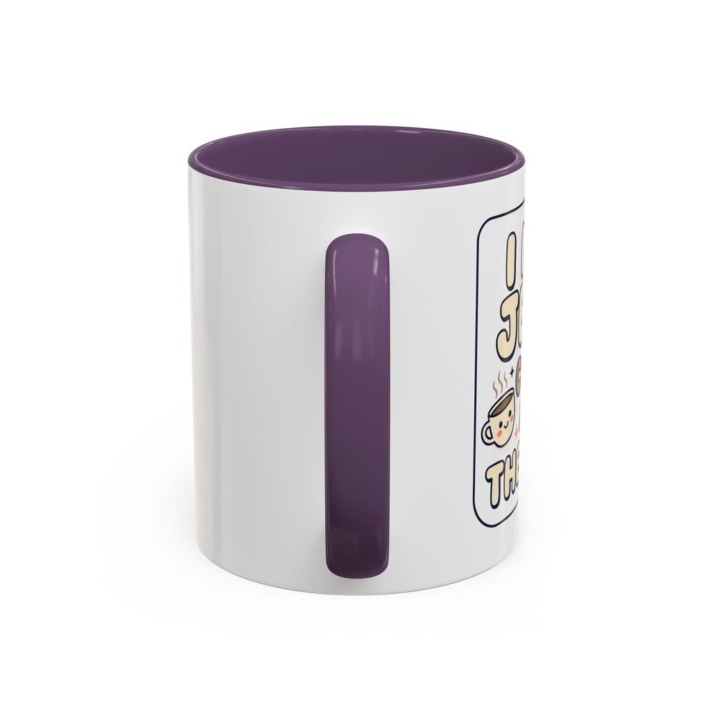 I Need Jesus, Coffee & My Therapist Accent Coffee Mug — Funny Christian Gift