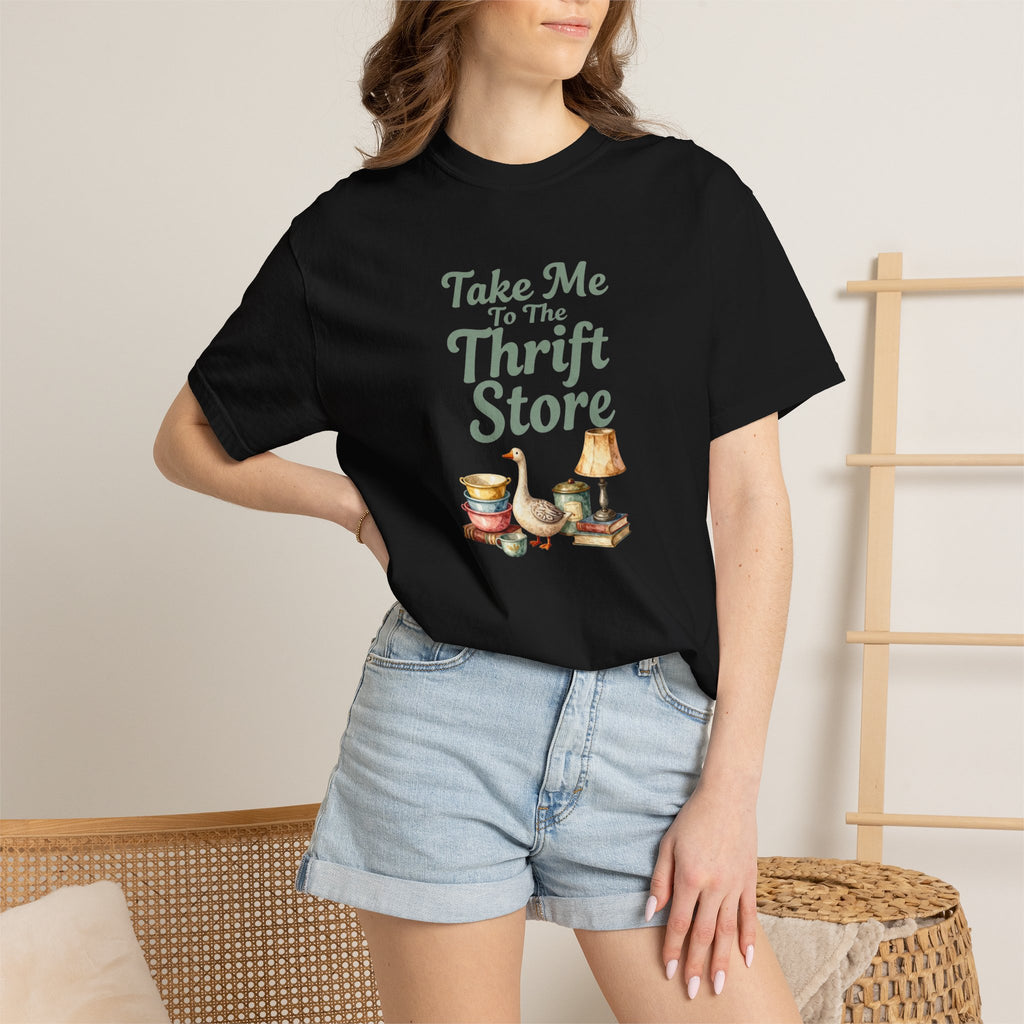 Take Me to the Thrift Store T-Shirt — Vintage Thrifting Graphic Tee