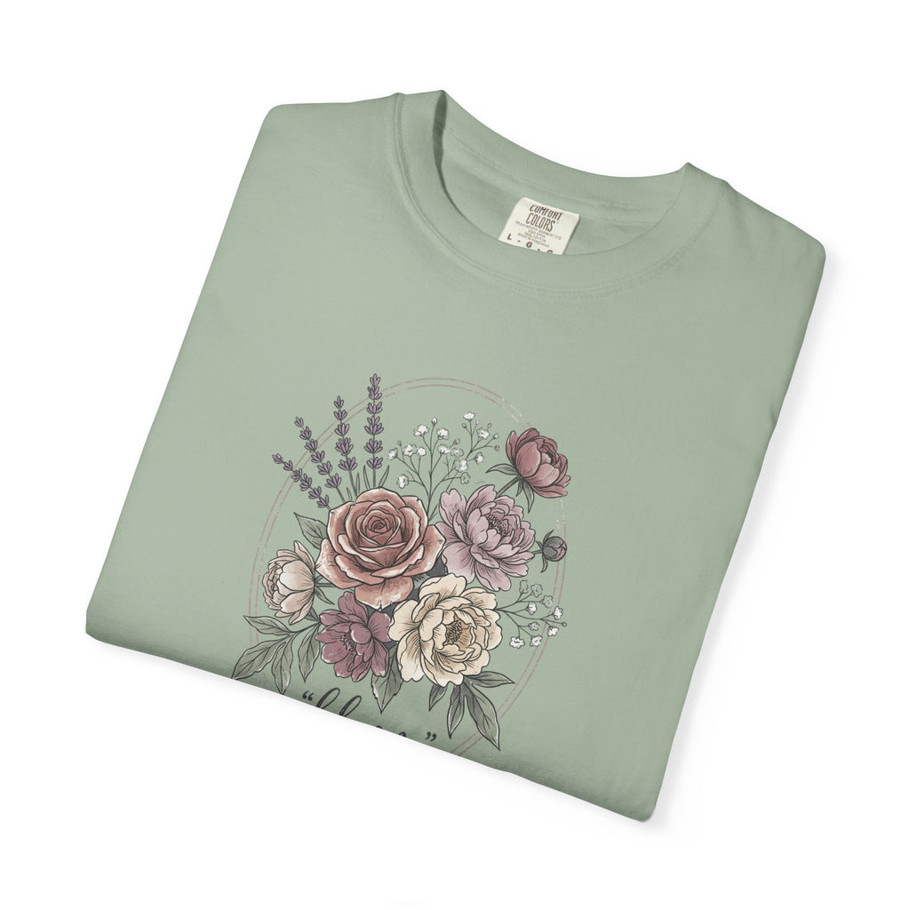 Bloom Floral T-Shirt — Vintage Rose Bouquet Tee