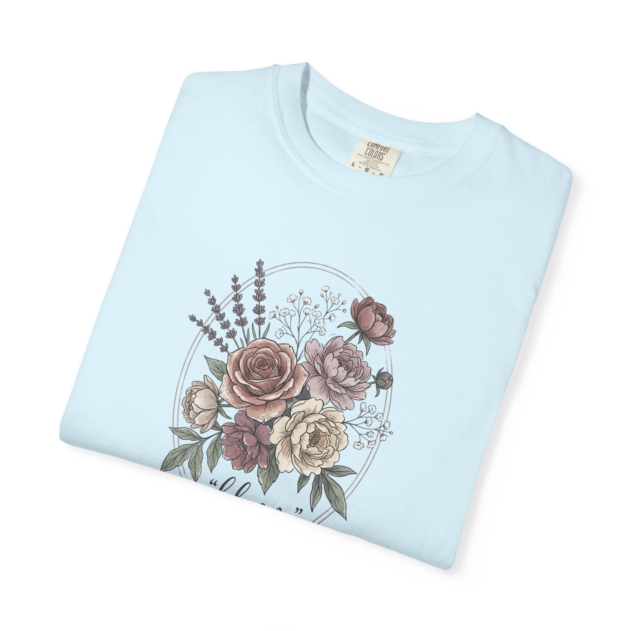 Bloom Floral T-Shirt — Vintage Rose Bouquet Tee