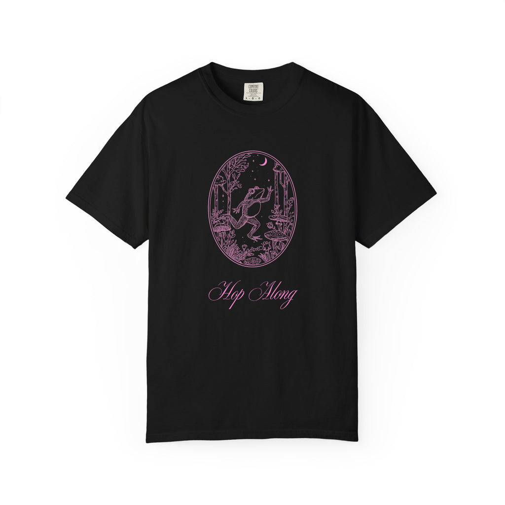 Vintage Floral Oval 'Stay Wavy' T-Shirt