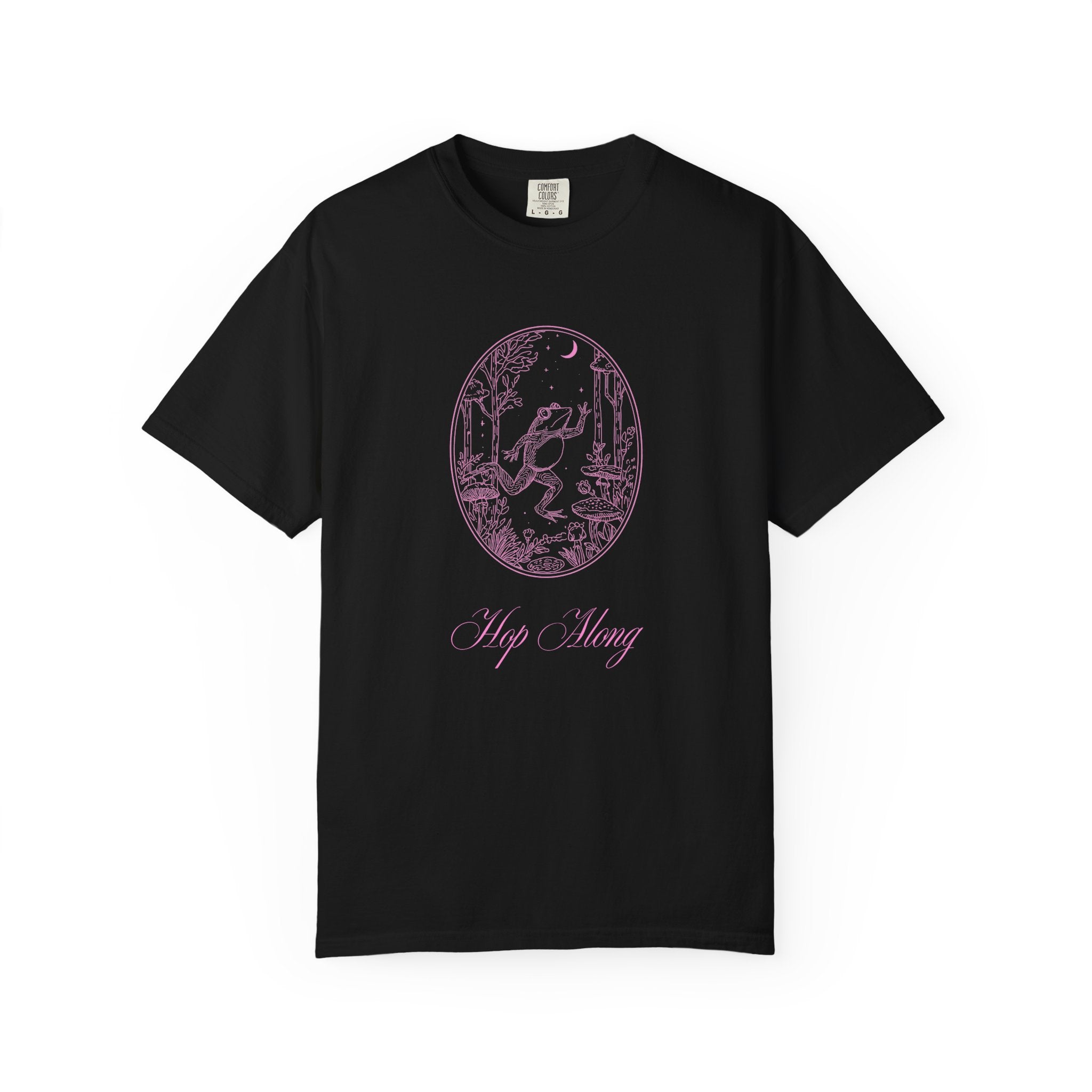 Vintage Floral Oval 'Stay Wavy' T-Shirt